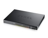 Zyxel 48-Port GbE L3 Access PoE+ Switch with 6 10G Uplink (600 W) (XGS22... - $2,093.73