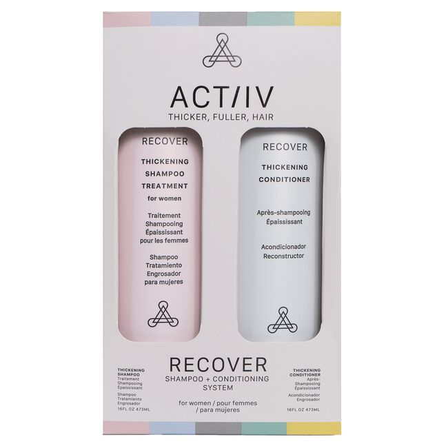 ACTiiV Hair Science Recover for Women Duo - 16oz sizes