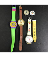 Disney Mickey Mouse Lot of 5 Vintage Watches New York MM Club Internatio... - €42,29 EUR