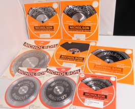 NOS Nicholson Power Saw Blade Lot of 8 USA - $29.65