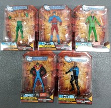 DC Universe Collect &amp; Connect Wave 5 (Metallo): Full Set of 5 Figures - £305.08 GBP