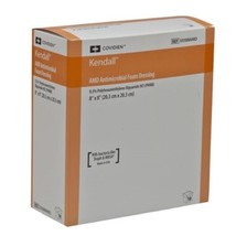 Kendall AMD Fenestrated Antimicrobial Foam Dressings 8.8cm x 7.5cm x 10 - £52.41 GBP