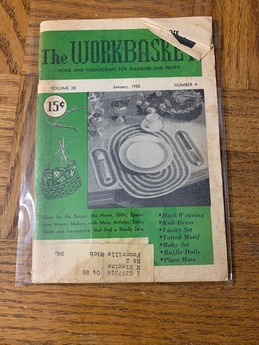 Il Workbasket Gennaio 1955 - $59.14