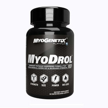 Myogenetix MyoDrol HSP Platinum Capsules (For Muscle Building) - £65.94 GBP
