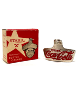 VINTAGE  STAR X  STATIONARY BOTTLE OPENER   &quot;DRINK COCA-COLA&quot; - €28,63 EUR