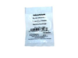 (2-Pk) Hillman Machine Bushing Steel 1/2&quot; X 7/8&quot; X 14 gauge 882392 (NW1 ... - £8.42 GBP