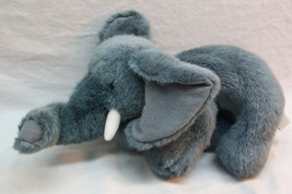 B.J. Toy Cute Floppy Gray Elephant 13&quot; Plush Stuffed Animal Toy - £13.06 GBP