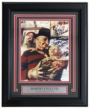 Robert Englund Encadré Signé 8x10 A Nightmare Sur Elm St Photo Freddy Krueger - £182.52 GBP