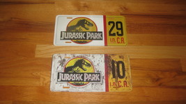 JURASSIC PARK Movie Prop License Plate,Custom sublimated tag-Pick New or Rustic! - £11.05 GBP