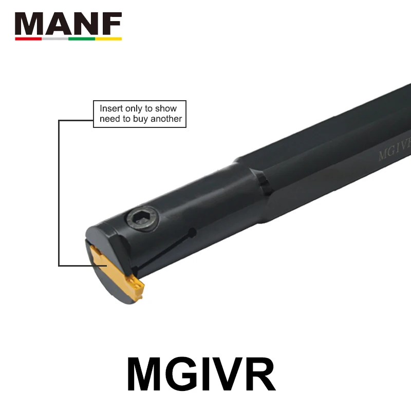MANF Turning Tool MGIVR2016 MGIVR2520-3 Internal Grooving Tools Cutting-off Tool - £218.36 GBP