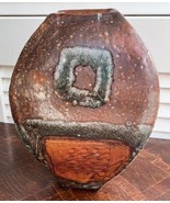 Vintage Modernist Ceramic Glazed Incised Sculpted Art Pottery Sculpture ... - $928.17 MXN