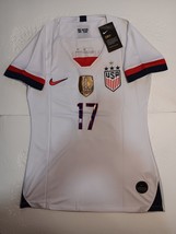 Tobin Heath USA USWNT 2019 World Cup 4 Star Home Womens Soccer Jersey 20... - £59.95 GBP