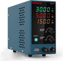 Adjustable DC Power Supply (0-30 V 0-5 A) with Output Enable/Disable But... - $122.27