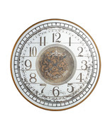 32&quot; Large Open Moving Gears Wall Clock - £359.89 GBP