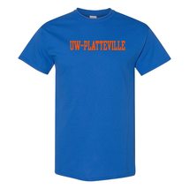 AS01 - Wisconsin-Platteville Pioneers Basic Block T Shirt - Small - Royal - £18.75 GBP