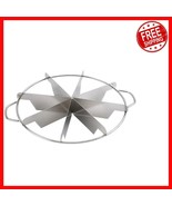 Commercial Grade 8-Slice Pie Cutter Press - Durable Stainless Steel Design - $627.36 MXN