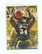 Shaquille O&#39;neal (Los Angeles Lakers) 1996-97 Skybox Z Force Zupermen Card #187 - £5.38 GBP