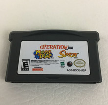 Nintendo Game Boy Advance Operation Mouse Trap Simon Video Game Cartridg... - $14.80