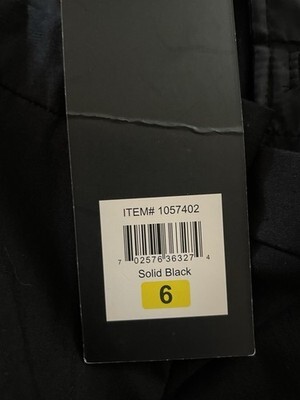 MARIO SERRANI WOMEN'S TUMMY CONTROL COMFORT PANTS Black Size 6 Slim Fit Item image 4