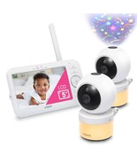 VTech [Upgraded] VM5463-2 Video Baby Monitor 5&quot; LCD with 2 Cameras, Batt... - £153.45 GBP