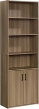 L: 24.65&quot; X W: 11.65&quot; X H: 71.14&quot;, Summer Oak Finish, Sauder Beginnings Bookcase - $134.97