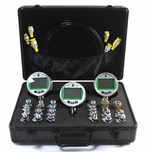 Hydraulic Gas Water Pressure Test Kit With Backlight For Case, And 24 Co... - £460.95 GBP