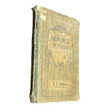 Service Songs for Christian Work and Worship 1929 Songbook Hymnal Religious and - £17.16 GBP