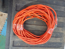 23GG24 ELECTRICAL CORD, SJTW 16/3, 85&#39; LONG, ORANGE, GOOD CONDITION - $13.96