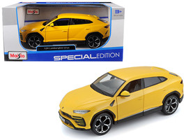 Lamborghini Urus Yellow 1/24 Diecast Model Car By Maisto - $37.95