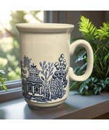 Churchill Blue Willow 3-MugS Georgian Shape 8 oz Ceramic Coffee Tea Cup ... - £28.38 GBP