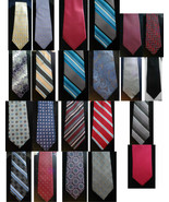 Lot of 21 Silk Neck Ties (Brooks Brothers, Si Stile Italia Moda, Croft &amp;... - $943.54 MXN