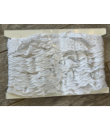 Embassy Trimmings white lace scallop eyelet ruffle Trim 2&quot; Sewing 6215 M... - $743.11 MXN