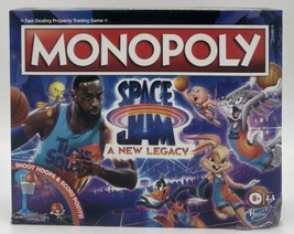 Monopoly Space Jam A New Legacy Edition Board Game LeBron James New/Dent Box - £8.03 GBP