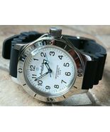Russian Mechanical Automatic Wrist Watch VOSTOK AMPHIBIAN DIVER 120813 - £98.28 GBP