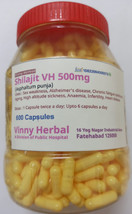 Shilajit DH Herbal Supplement Capsules 600 Caps Jar - £12.55 GBP