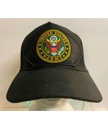 Black United States Army Baseball Type Hat Adjustable Pre-Owned - $20.33 CAD