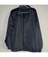 STARTER Black Windbreaker Jacket with Relaxed Fit - $21.53 CAD