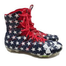 Under Armour Highlight LE Stars &amp; Stripes Cleats 1275479-412 Size 11 - £77.86 GBP