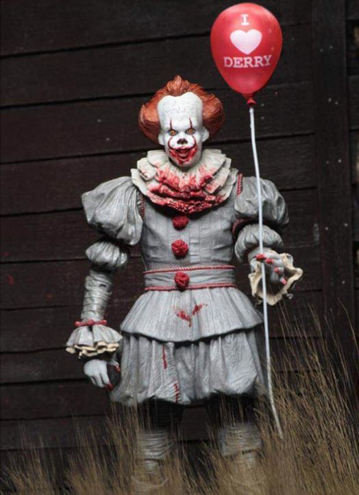 IT Pennywise the Clown NECA 7" Toy Bloody Version Figure (New in Box) - $29.99