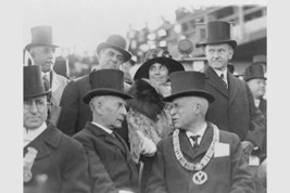 President and Mrs. Coolidge at the laying of the cornerstone of the George Washi - £16.01 GBP