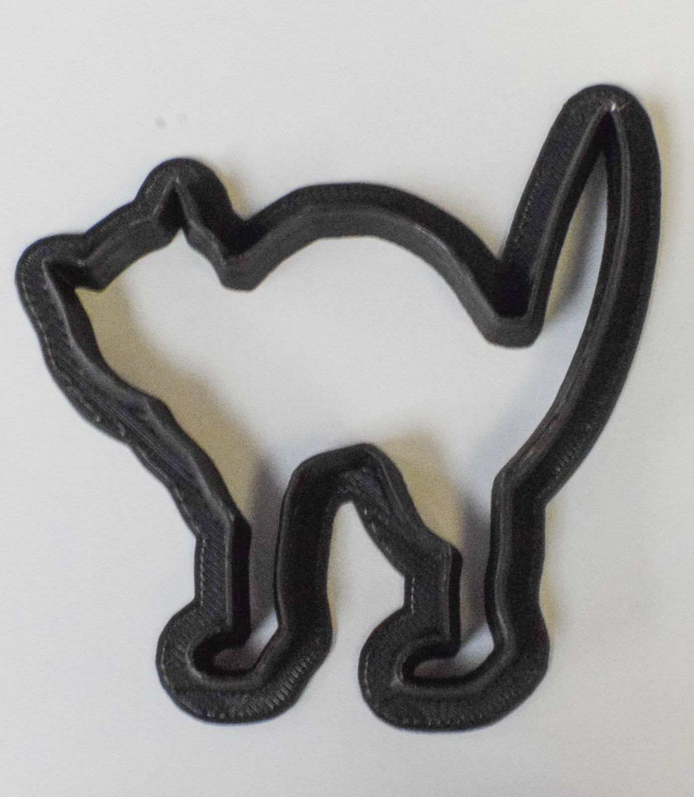Scary Black Cat Halloween Feline Holiday Cookie Cutter 3D Printed USA PR115