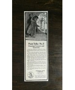 Vintage 1909 Dutch Boy Pain No 5 National Lead Company Original Ad 721 - £5.21 GBP