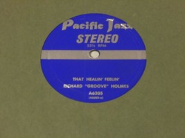Jazz 45  Richard Groove Holmes  That Healin Feelin  on Pacific Jazz   Compact - £3.52 GBP