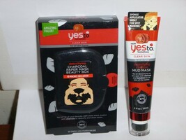 Yes To Tomatoes Detoxifying Charcoal Paper Mask (10ct)  &amp; Mud Mask 2oz - $190.20 MXN