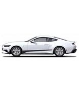 x2 Raceway Side Stripe Vinyl Decals Fits Ford Mustang GT/Ecoboost 2024 - $105.99