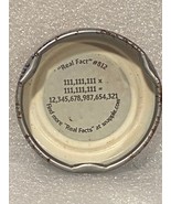 Snapple Real Fact Cap #812 *Pre-Owned w/Rust &amp; Dented*  rr1 - €8,61 EUR