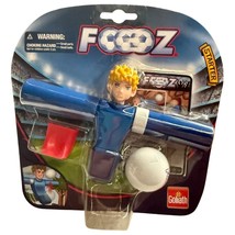 Goliath FOOOZ Soccer Starter Player Tabletop Desk Game - Blue Jersey - NEW - $210.57 MXN
