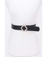Faux Leather Metal Buckle Plus Belt - $17.06 CAD
