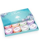 Shower Steamers 8 Pack Set Shower Bombs Tablets in Gift Box with 8 Fragr... - £19.38 GBP