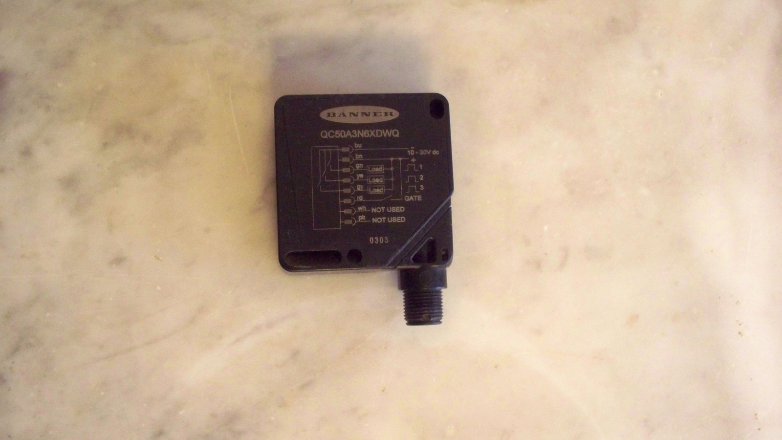 Banner Engineering QC50A3N6XDWQ   QC50 Series   Sensing Beam Pulsed white  - $400.00